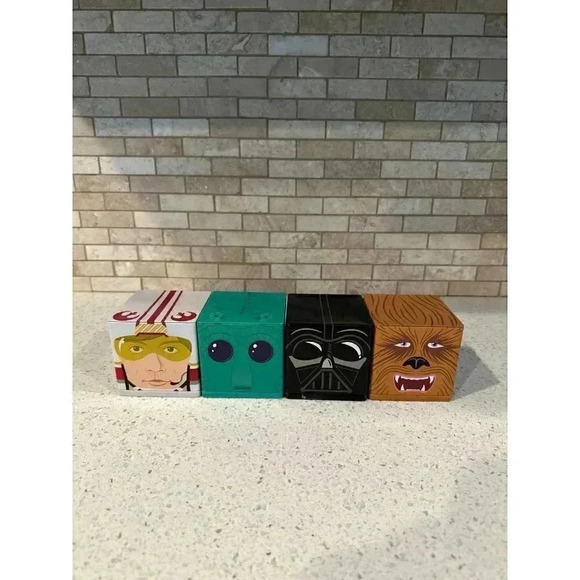 Hallmark CUBEEZ Star Wars Metal Box bundle bw - Picture 2 of 10